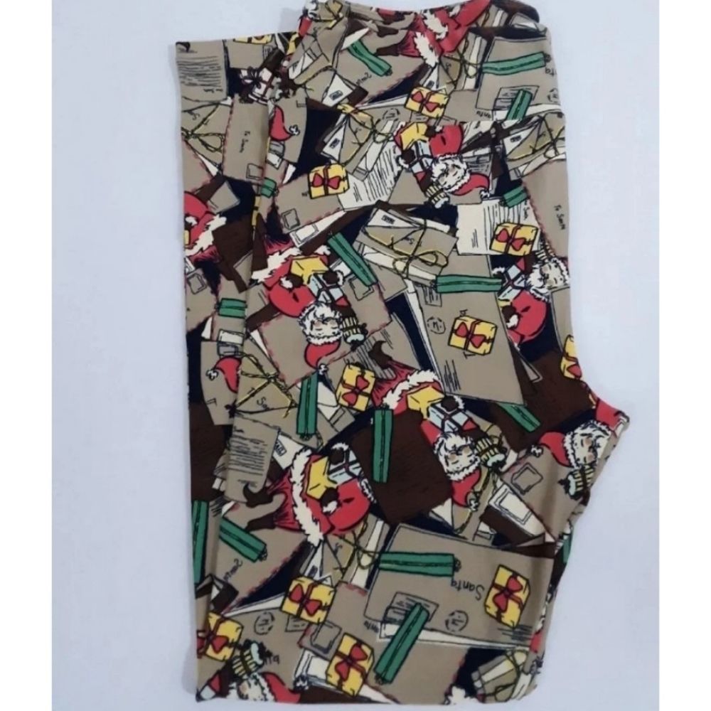 Lularoe TC Christmas Santas Letters